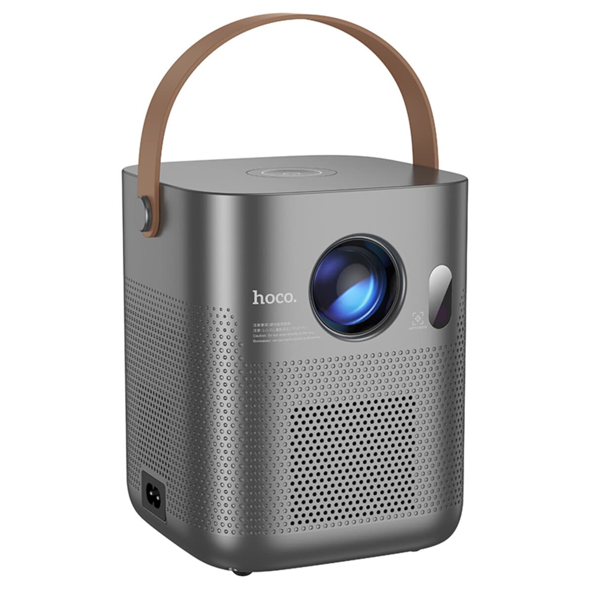 Портативный проектор HOCO DT4 Smart full autofocus projector 720P Android version EU Grey