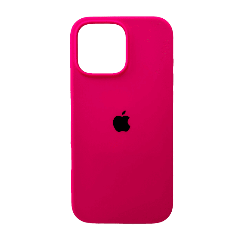 Защитный чехол-накладка Silicone Full Case AA Open Cam для Apple iPhone 16 Pro Max Shiny Pink (FullOpenAAi16PM-23)