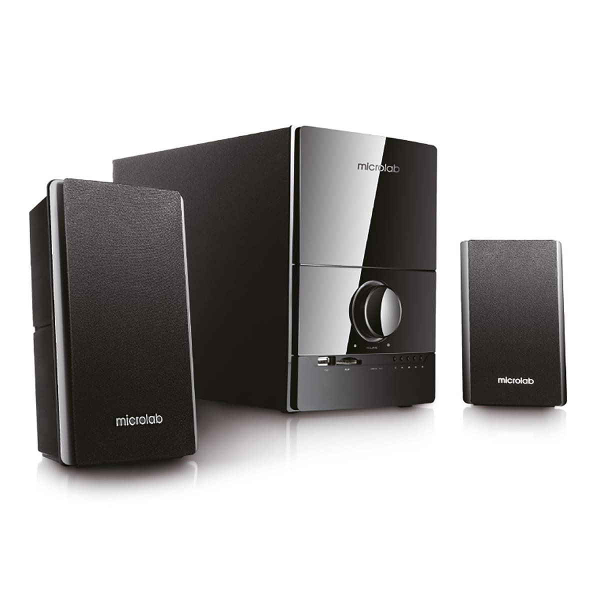 Комп'ютерні колонки 2.1 Microlab M-500U 40W RCA Black