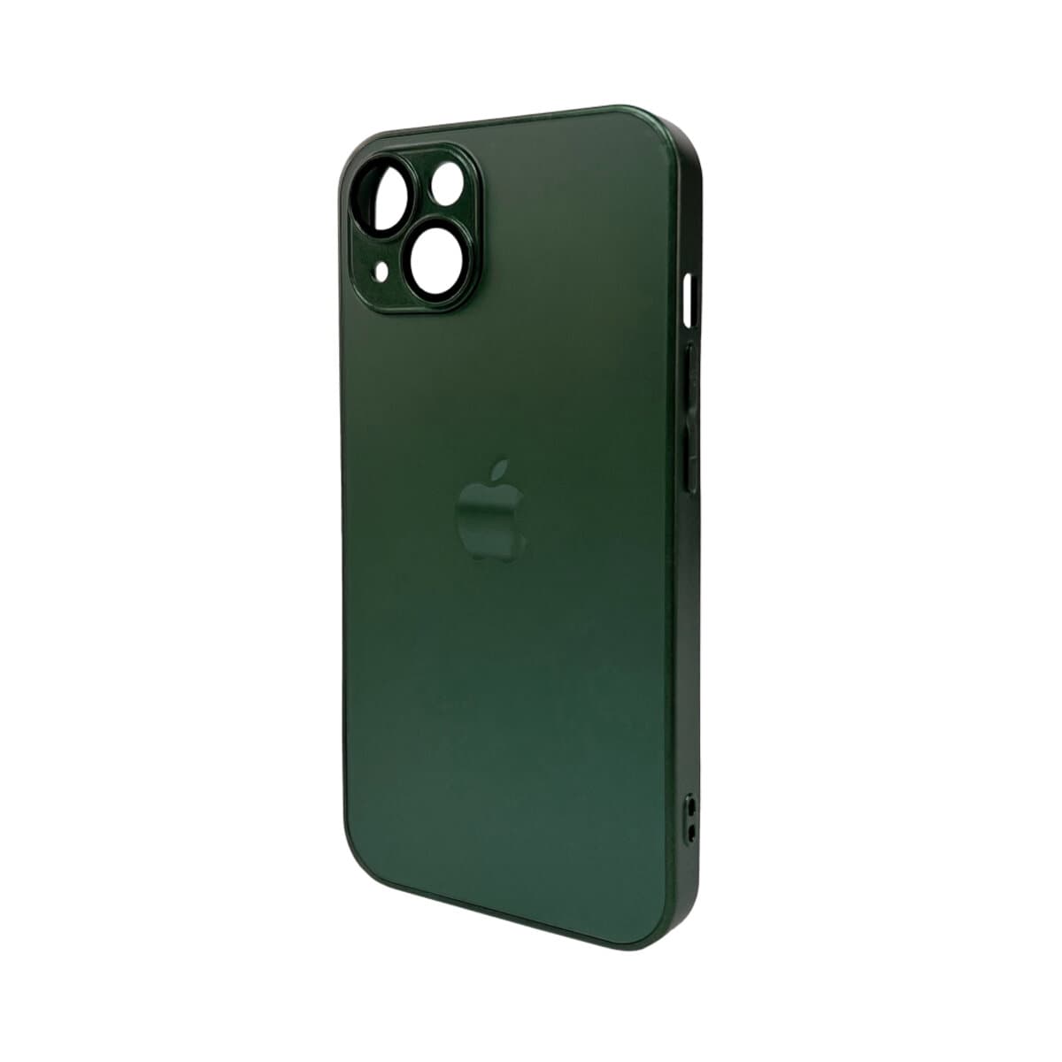 Защитный чехол-накладка AG Glass Matt Frame Color Logo для Apple iPhone 12 Cangling Green (AGMattFrameiP12Green)