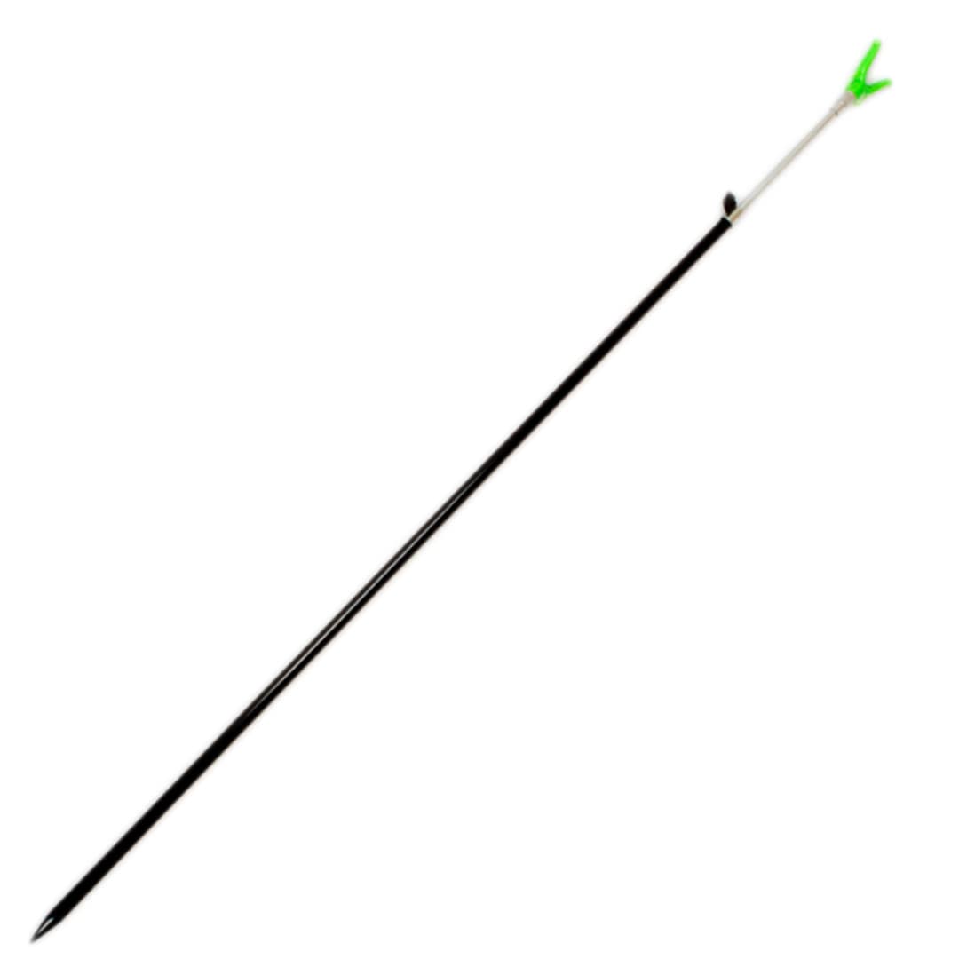 Телескопическая подставка стойка для удилища GLADIATOR ZJ02-120 120см алюминий Black-Green (GL7324)