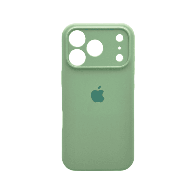 Защитный чехол-накладка Silicone Full Case AA Camera Protect для Apple iPhone 17 Pro Avokado Green (FullAAi17P-51)