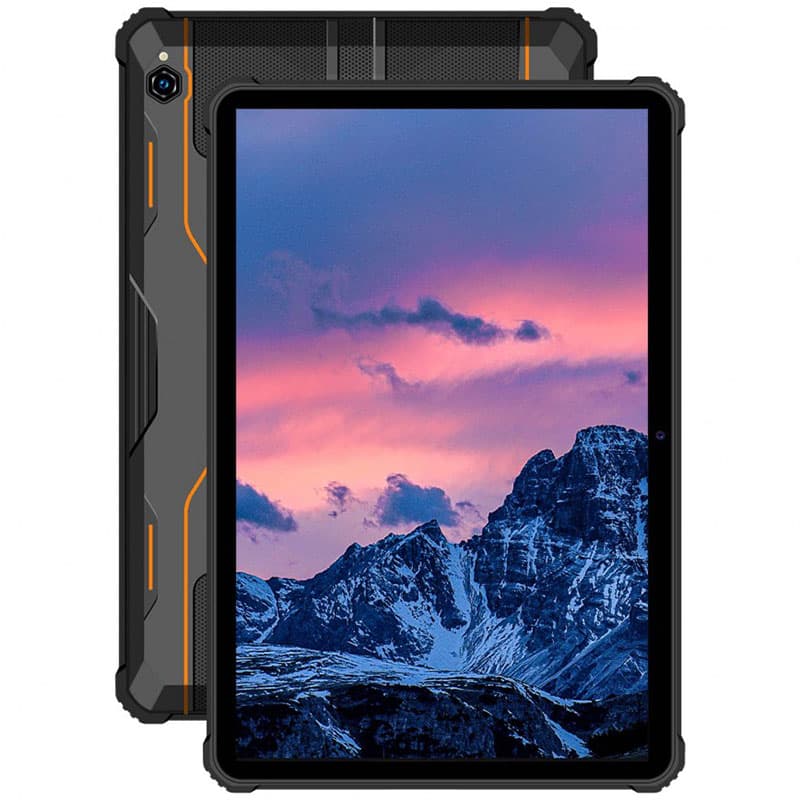 Планшет Oukitel RT5 10.1" HD 8GB 256GB MT8788 10000mAh IP68 IP69K MIL-STD-810G LTE Black-Orange
