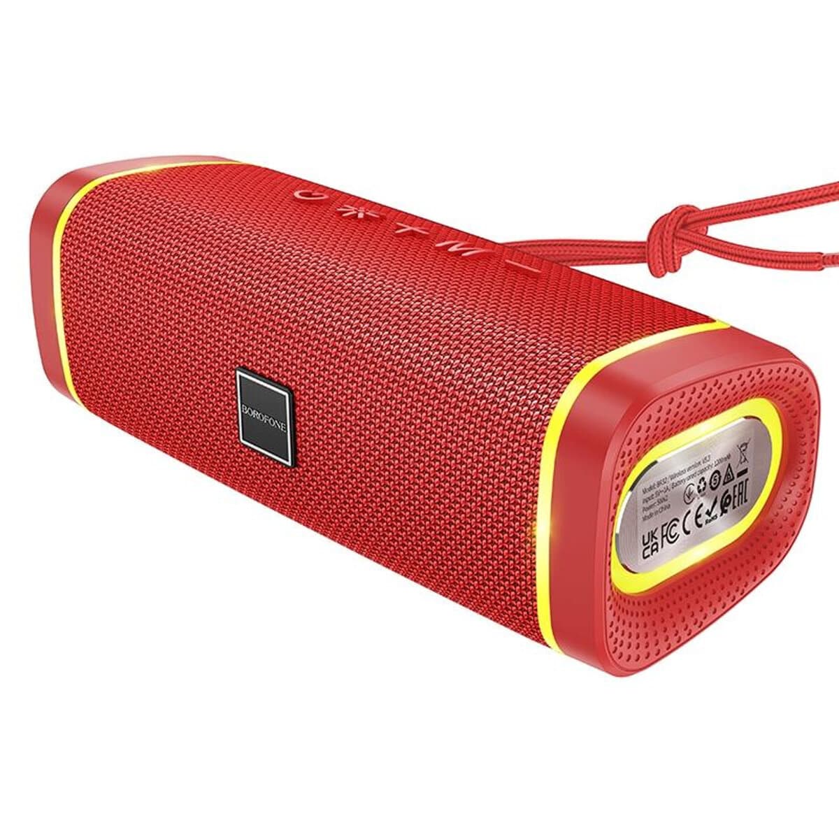 Портативна колонка BOROFONE BR32 Sound arc sports BT5.3 speaker 1200mAh Red