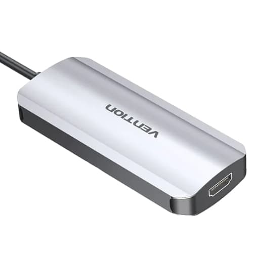 USB-хаб Vention USB 3.1 Type-C to HDMI USB 3.0х3 PD 100W 5-in-1 Grey (THFHB)