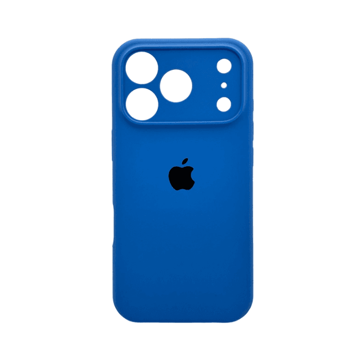Захисний чохол-накладка Silicone Full Case AA Camera Protect для Apple iPhone 17 Pro Max Surf Blue (FullAAi17PM-38)