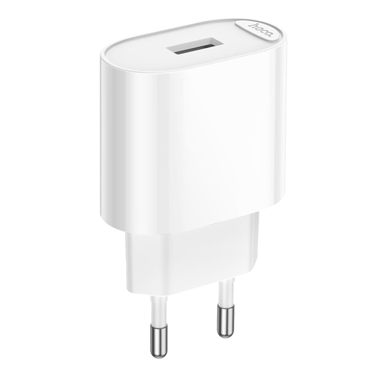 Зарядное устройство HOCO C109A Fighter single port charger 10.5W 1xUSB 2.1A White
