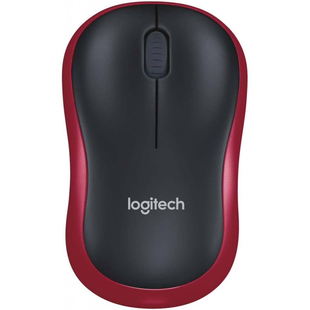 Безпровідна мишка Logitech M185 1000dpi USB Red (910-002240)