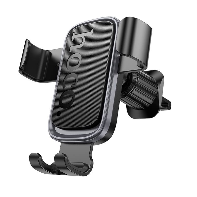 Тримач для телефона автотримач HOCO H80 Vista gravity car holder air outlet Black