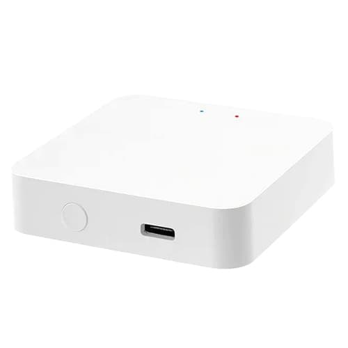 Контролер шлюз хаб для розумного будинку Tuya TYZG1 ZigBee BLE Mesh Type-C White (917646)