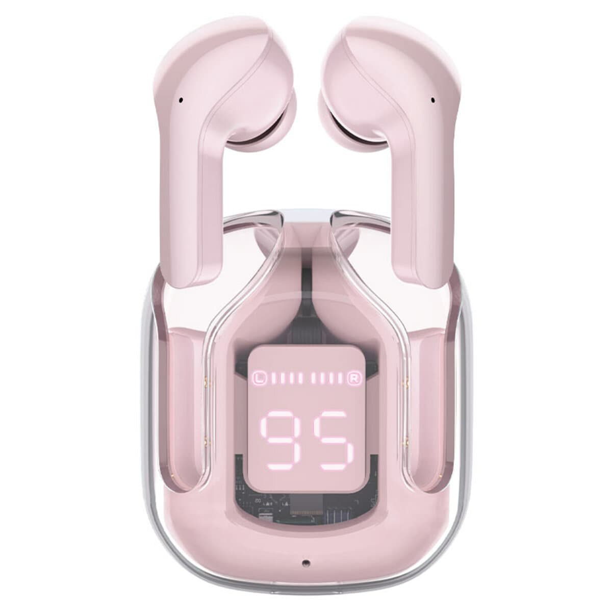 Бездротові навушники ACEFAST T6 True BT5.0 Wireless stereo headset 500mAh Pink Lotus (AFT6PL)