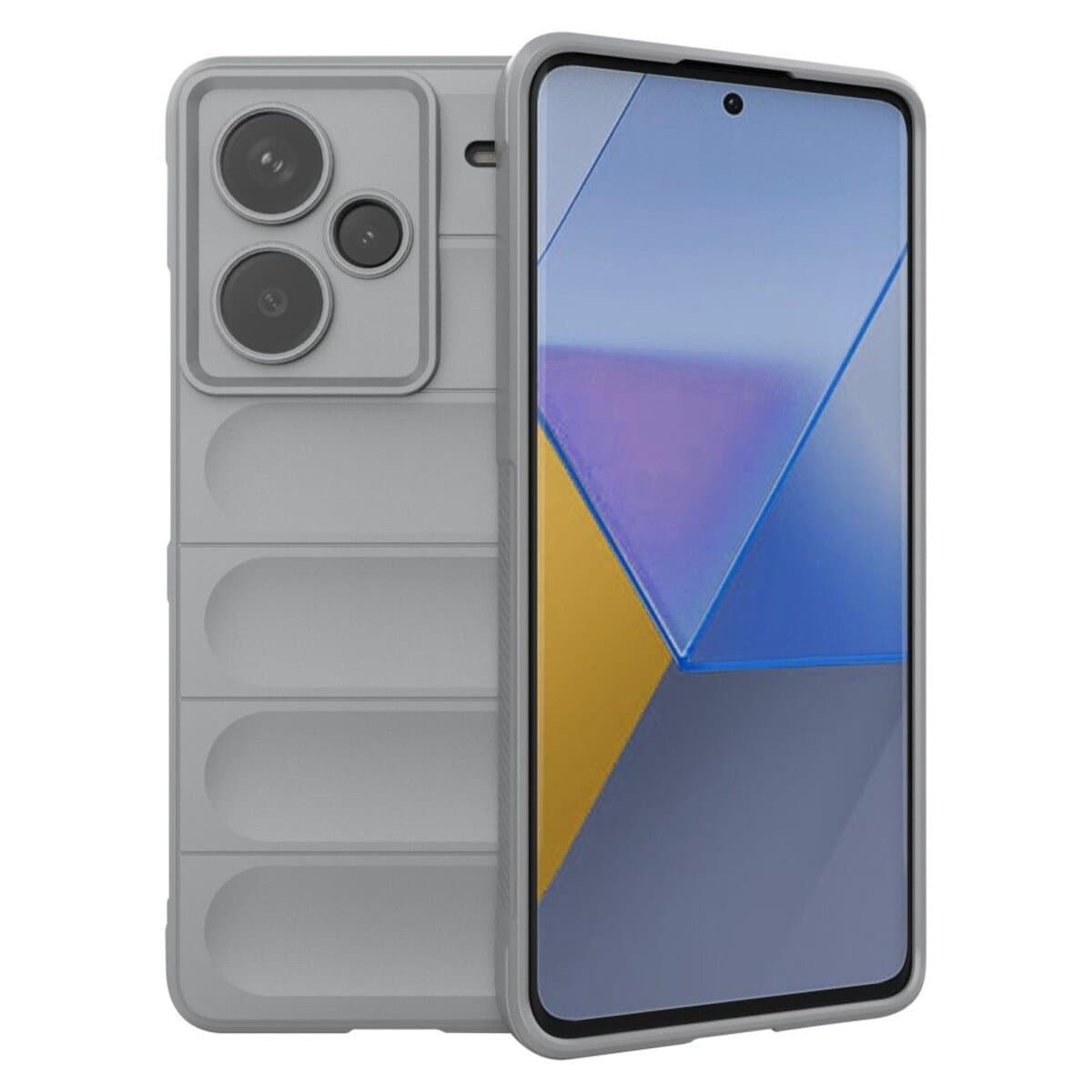 Захисний чохол-накладка Cosmic Magic Shield для Xiaomi Redmi Note 13 Pro Plus 5G Grey Smoke (MagicShXiNo13P+Grey)