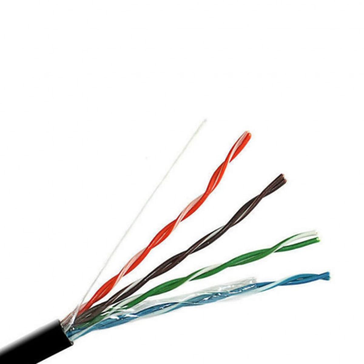 Кабель Одескабель Ok-NET 49219 UTP Cat-5e КПП-ОП (100) 4х2х0.51 для зовнішньої прокладки