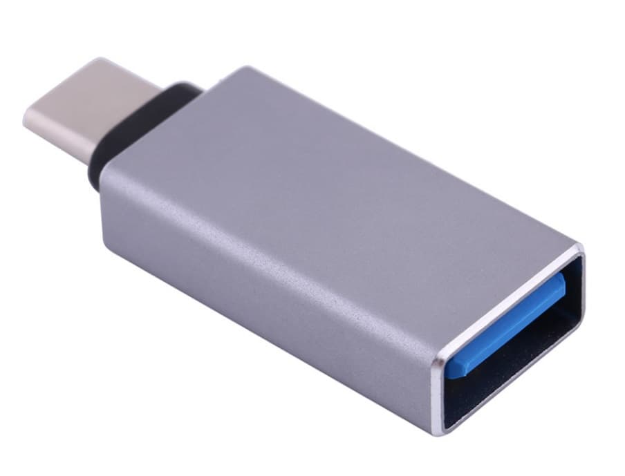 Перехідник S0673 USB3.1 Type-C - USB 3.1 OTG OEM Silver