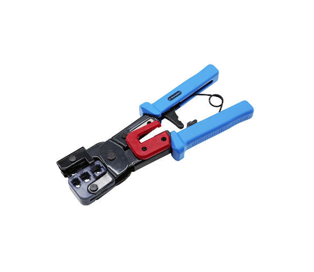 Обжимний інструмент обжимка Kingda KD-T376M RJ-11 RJ-12 RJ-45 трещітка