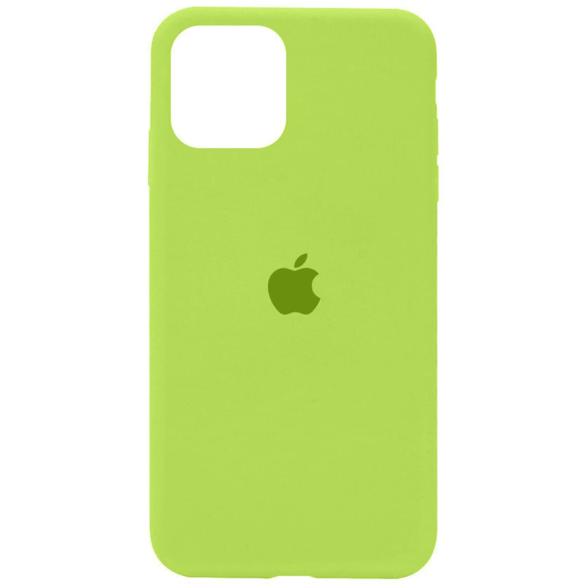 Захисний чохол-накладка Silicone Full Case AA Open Cam для Apple iPhone 11 Pro Max Shiny Green (FullOpeAAKPi11PM-24)