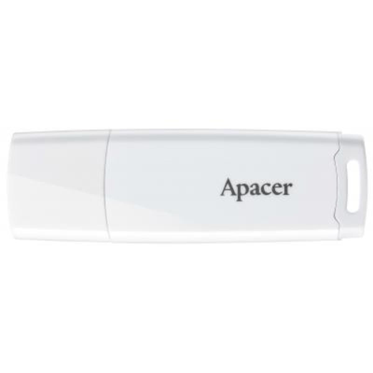 Флеш пам'ять флешка Apacer AH336 64Gb USB 2.0 White (AP64GAH336W-1)
