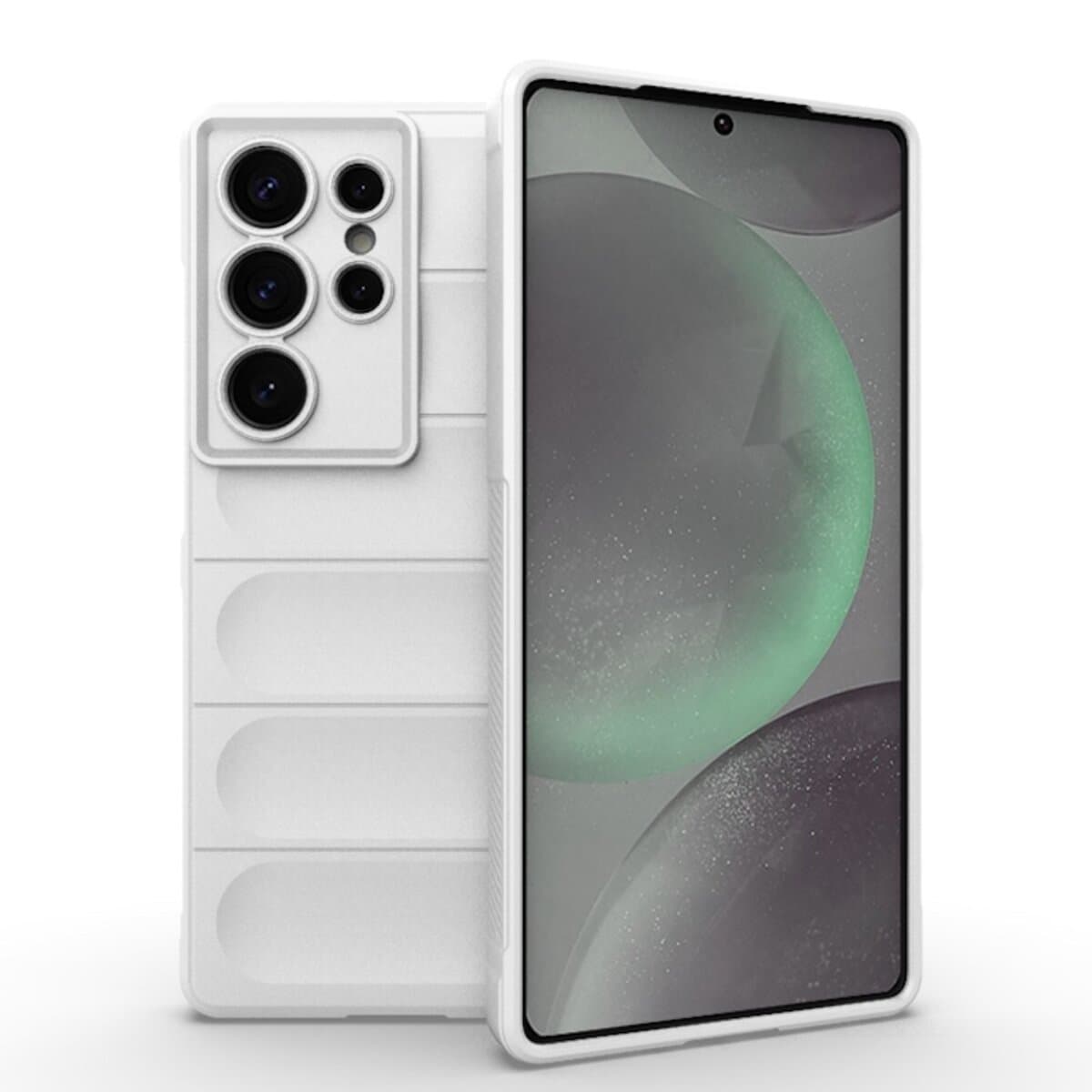 Защитный чехол-накладка Cosmic Magic Shield для Samsung Galaxy S25 Ultra White (MagicShSAS25UWhite)
