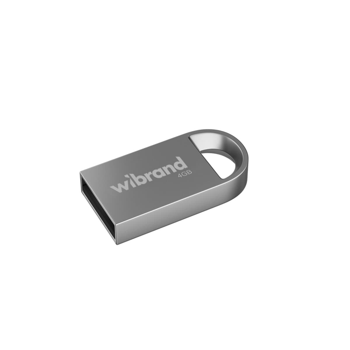 Флеш память флешка Wibrand Lynx 4Gb USB 2.0 Silver (WI2.0/LY4M2S)