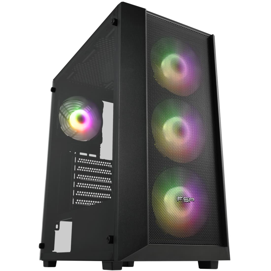 Корпус для комп'ютера FSP CMT218AB без БЖ ATX Black (CMT218AB)