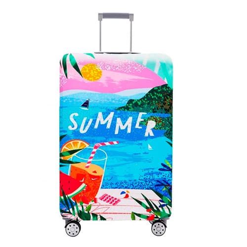 Защитный чехол для дорожного чемодана 25-28'' L Summer2 Multicolored (534983)