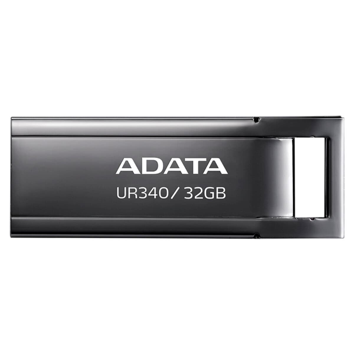 Флеш пам'ять флешка Flash A-DATA UR340 32Gb USB 3.2 Black (AROY-UR340-32GBK)