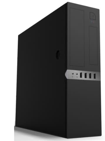 Корпус для комп'ютера Casecom S-503 500W-80mm 2xUSB3.0+2xUSB2.0 S-503-500 SFF mATX Black