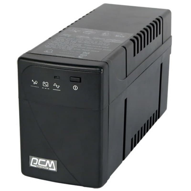 Джерело безперебійного живлення Powercom BNT-600AP IEC 600ВА 360Вт розетка IEC*2шт порт USB Black (BNT-600AP (IEC))