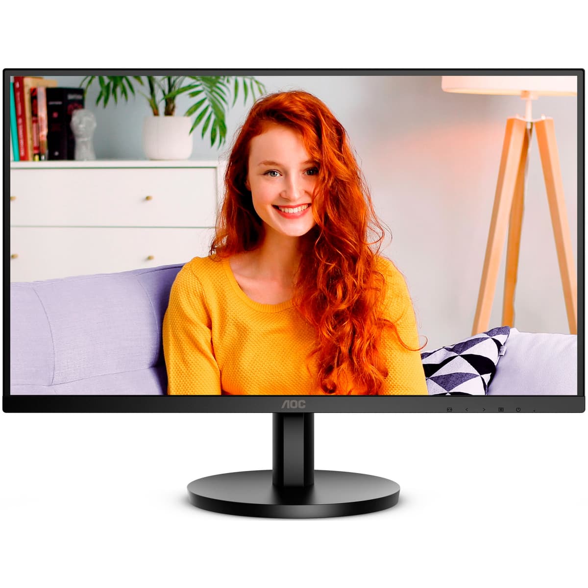 Монітор TFT 27" AOC 27B3HMA2 VA 100Гц 1ms HDMI D-SUB колонки Black (27B3HMA2)