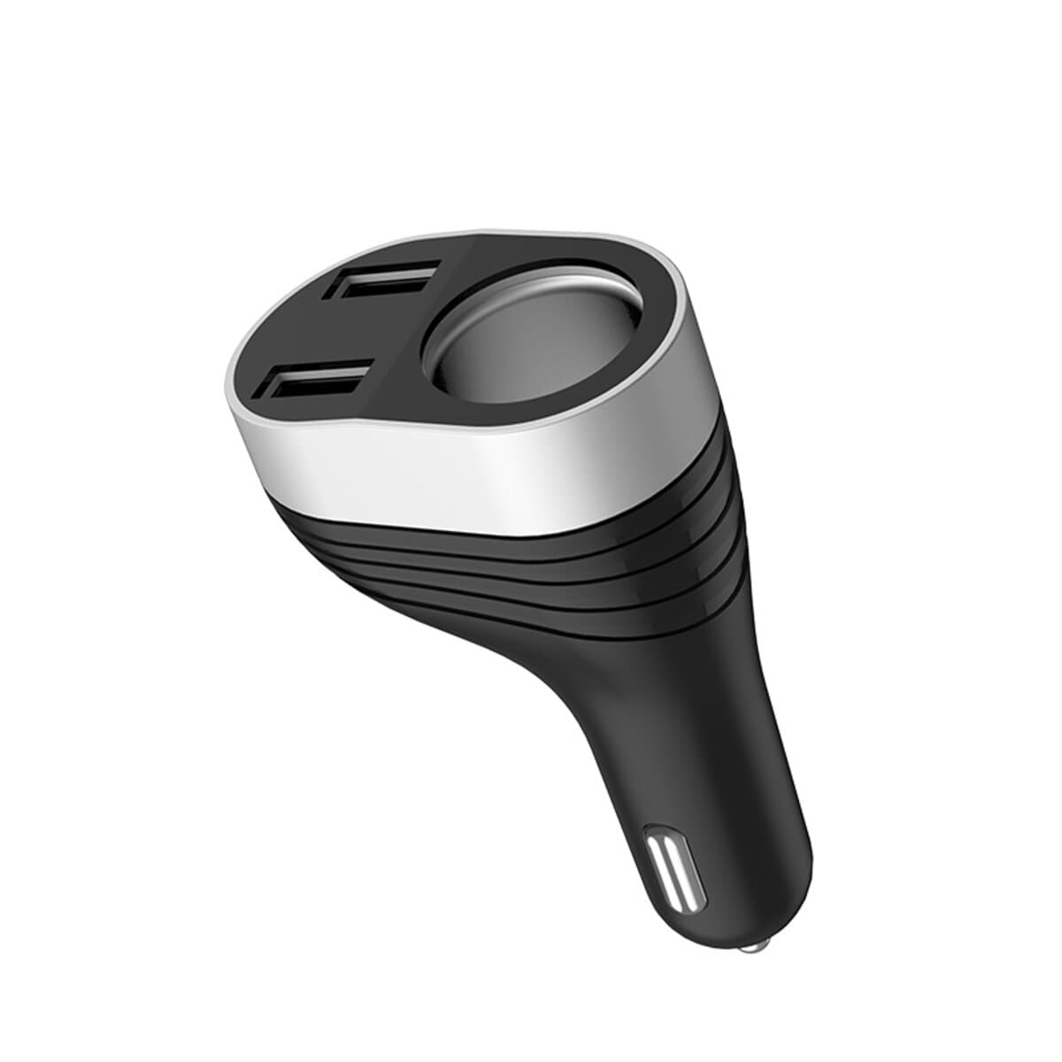 Автомобильное зарядное устройство Hoco Z29 Regal digital display cigarette lighter car charger 3.1А 2хUSB Black