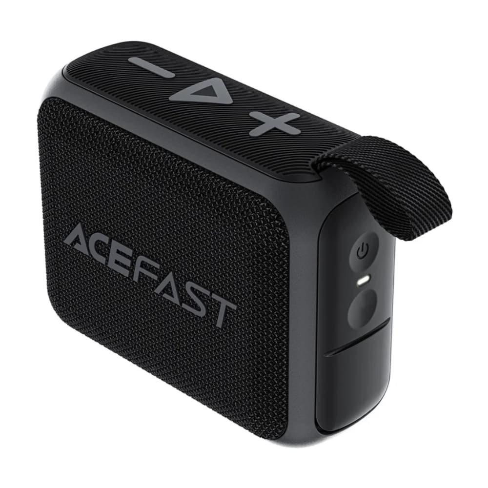 Бездротова портативна колонка ACEFAST K4 Go portable wireless speaker 5W IPX7 900mAh Black