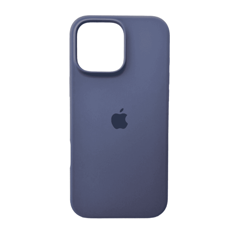 Защитный чехол-накладка Silicone Full Case AA Open Cam для Apple iPhone 16 Pro Lavender Grey (FullOpeAAi16P-28)