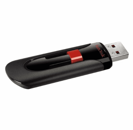 Флеш пам'ять флешка SanDisk Cruzer Glide 64Gb USB 2.0 Black-Red (SDCZ60-064G-B35)