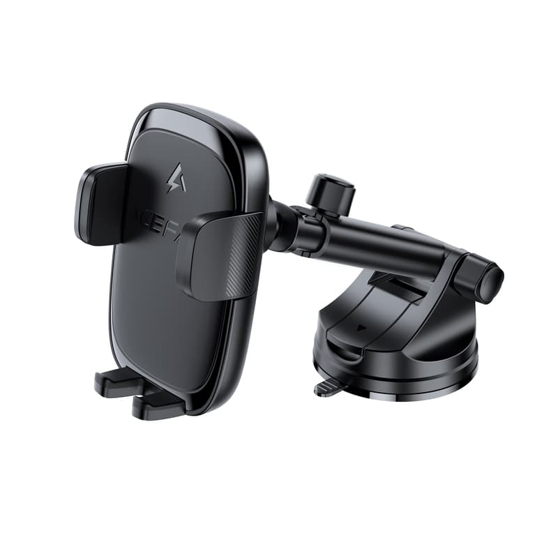 Тримач для телефону автоутримувач з бездротовою зарядкою ACEFAST D49 press type wireless charging car holder for dashboard Black