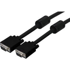Кабель VGA to VGA M-M 4.5 м с ферритами Black (285052)