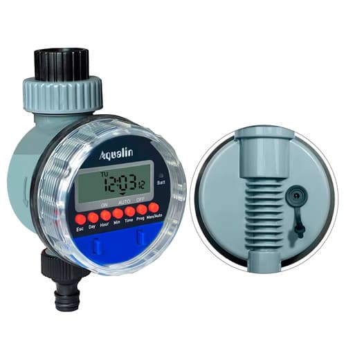 Таймер поливу з кульовим клапаном Aqualin YL21026A під датчик дощу (888559)