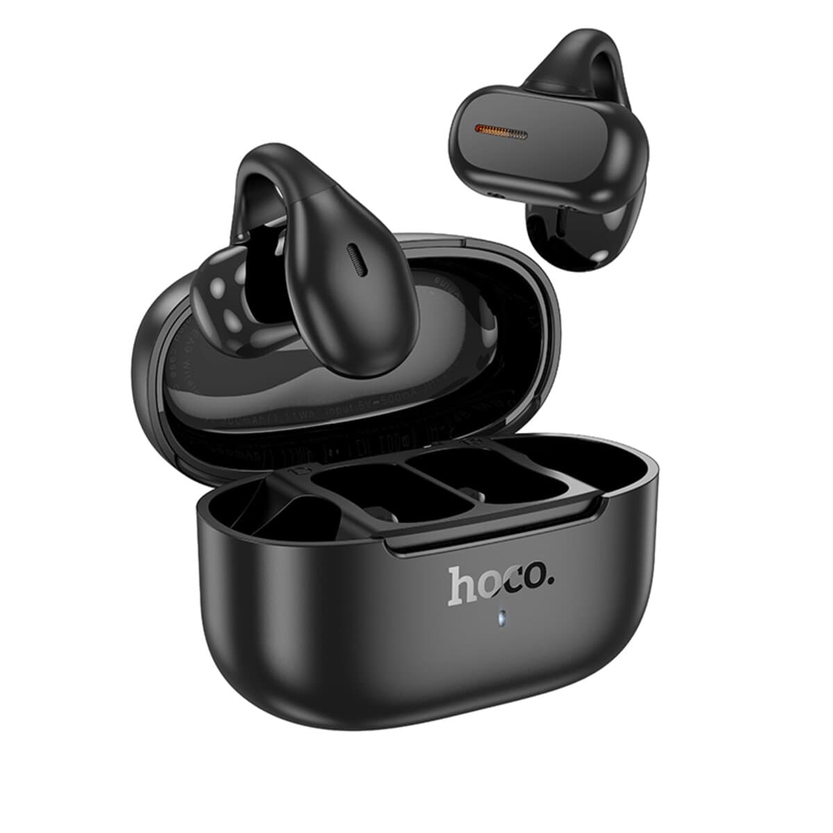 Беспроводные наушники HOCO EA9 Clear sound clip-on true wireless BT5.4 headset 300 mAh Black