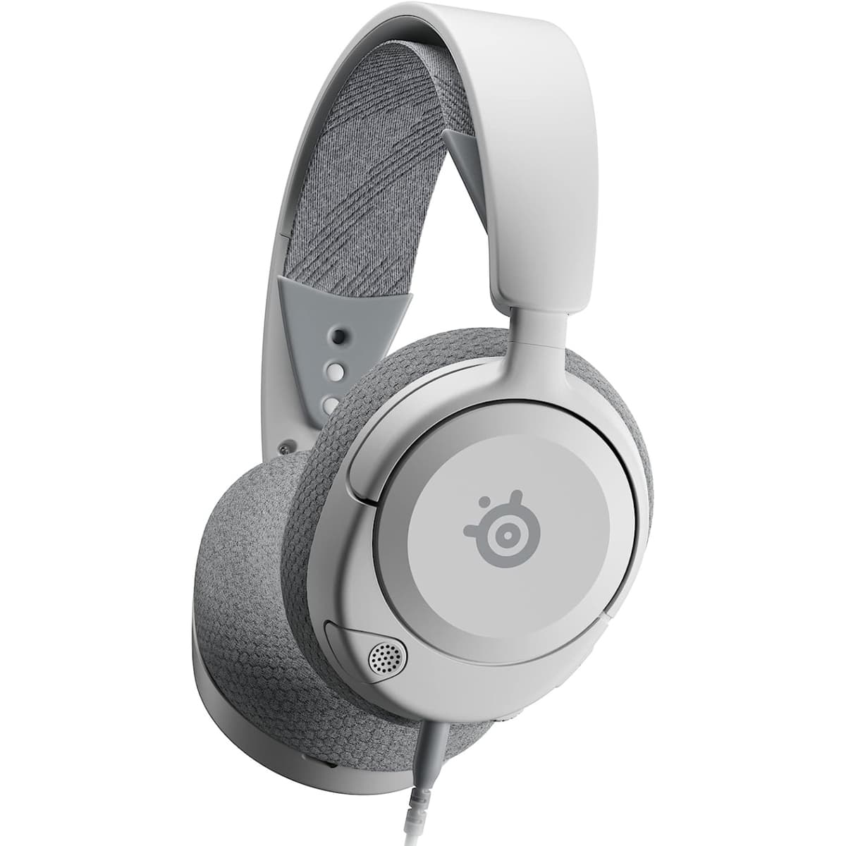Ігрові дротові навушники з мікрофоном SteelSeries Arctis Nova 1P 3.5 White (61612)