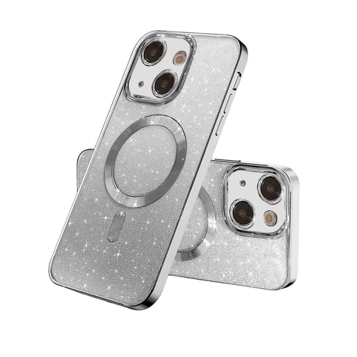 Защитный чехол-накладка Cosmic CD Shiny Magnetic для Apple iPhone 15 Silver (CDSHIiP15Silver)