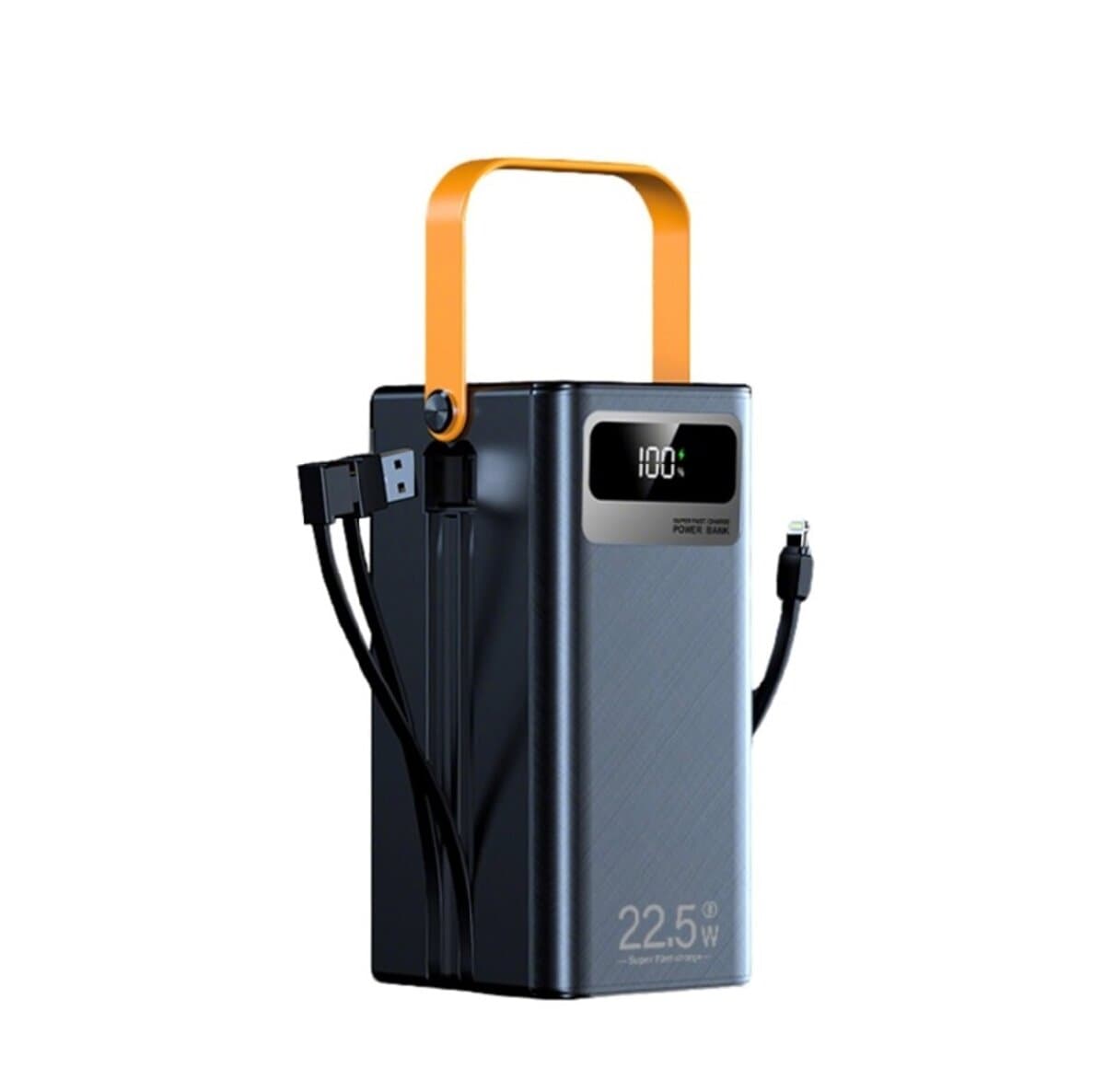 Powerbank павербанк УМБ WUW Y106 PD22.5W QC3.0 60000mAh Black (Y106)