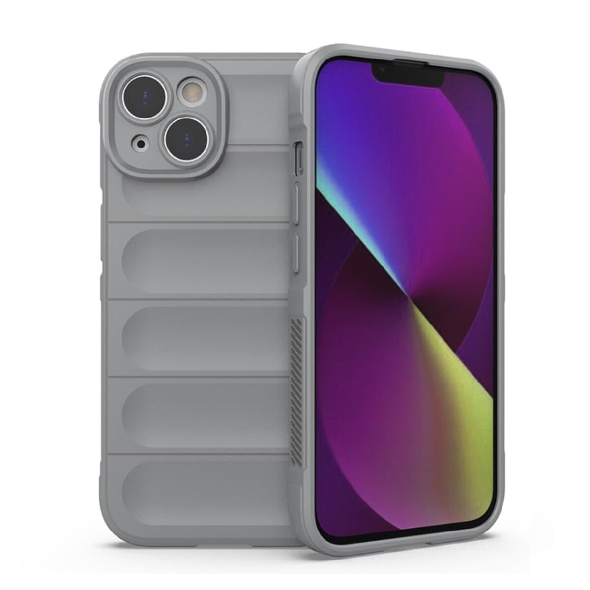 Защитный чехол-накладка Cosmic Magic Shield для iPhone 15 Grey Smoke (MagicShiP15Grey)