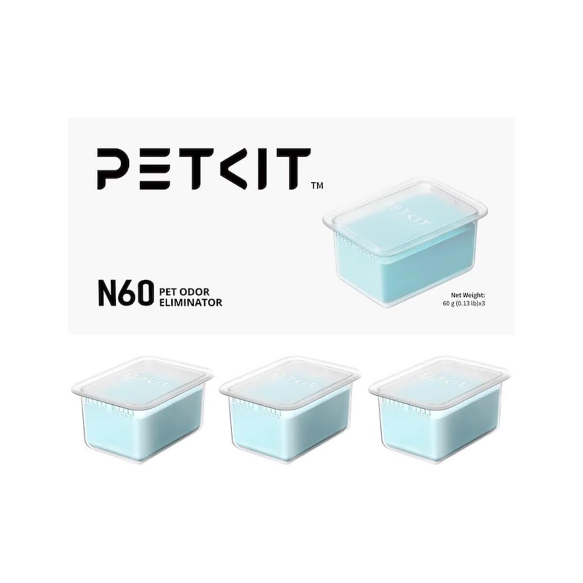 Капсула нейтралізатор запаху для котячого лотка PETKIT Pet Odor Eliminator N60 3 шт (P9224)