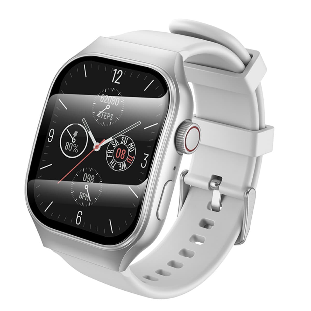 Смарт-годинник HOCO Y33 51mm Smart sports watch call version 2.01'' BT5.3 200mAh Silver