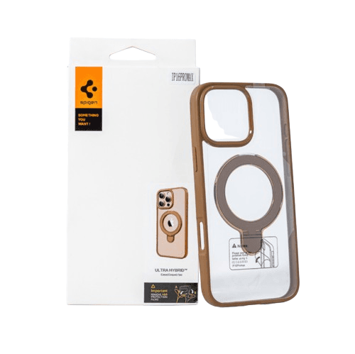 Захисний чохол-накладка Spigen AAA Magnetic Ring для Apple iPhone 16 Pro Max Brown (SPGMGRING16ProMaxBrown)