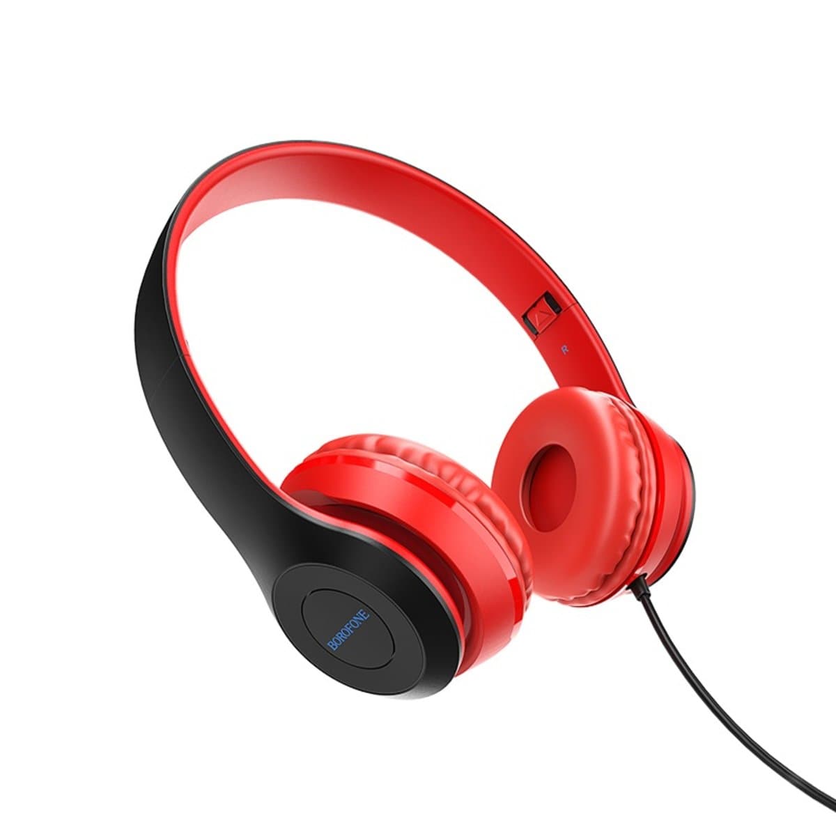 Дротові навушники BOROFONE BO5 Star sound wired headphones 1.2м 3.5мм Red (BO5R)