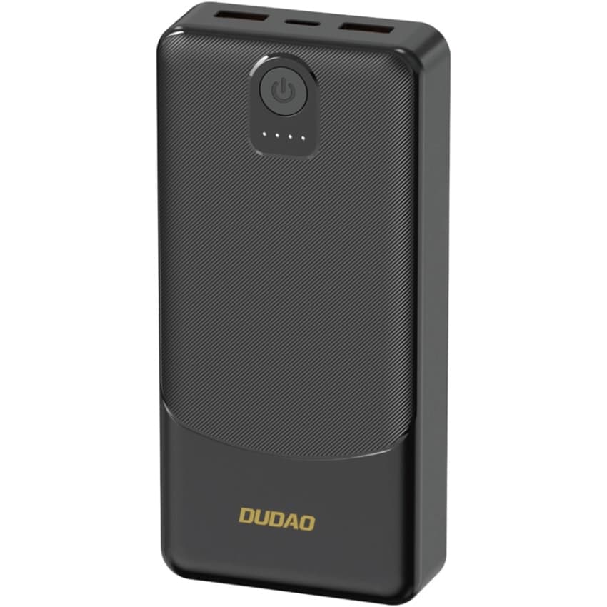 Powerbank павербанк УМБ Dudao K10 10000mAh 12W 2xUSB-A 1xType-C IN Black