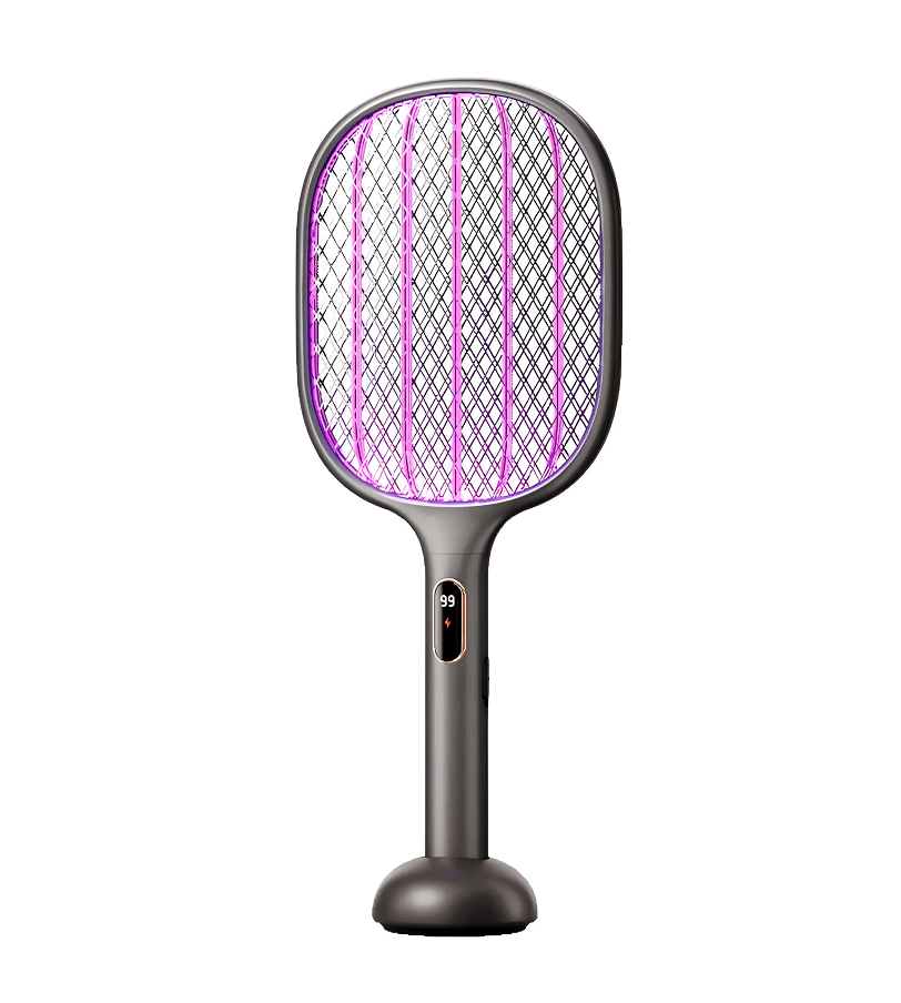 Електронна мухобойка Quality S2 Zero Digital Mosquito Swatter Technology Version Grey (ZSS240912)