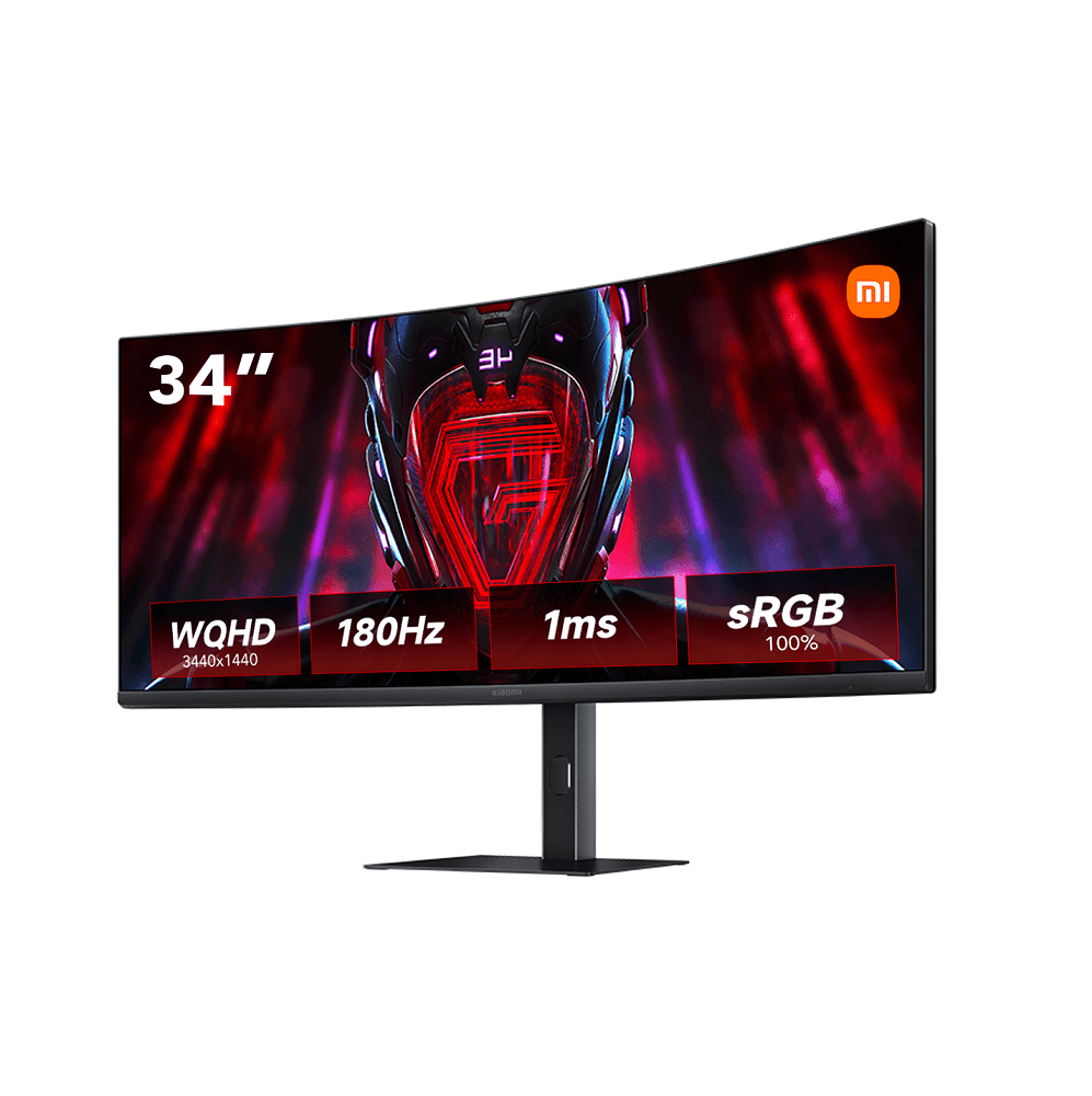 Монитор Xiaomi Curved Gaming Monitor G34WQi 34'' 180Гц 3440x1440 EU Black (ELA5454EU)