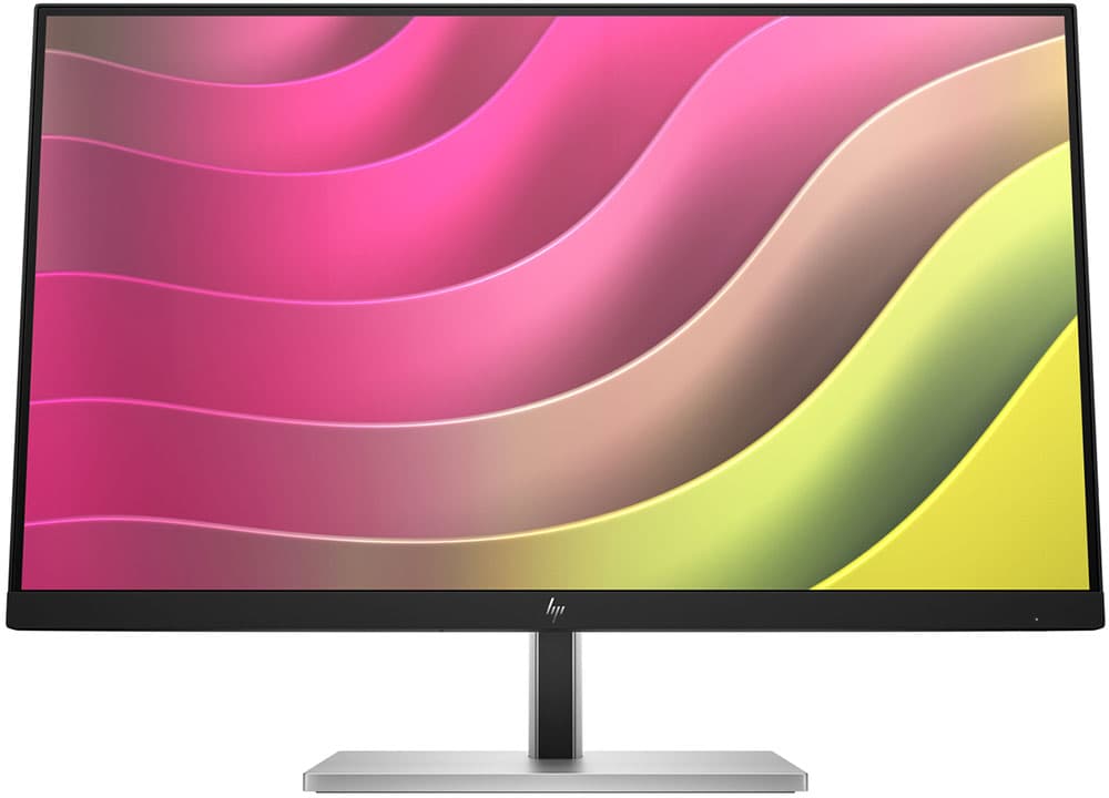 Монітор HP E24t G5 23.8" IPS 75Hz HDMI DP USB-hub HAS Pivot Black-Silver (6N6E6AA)