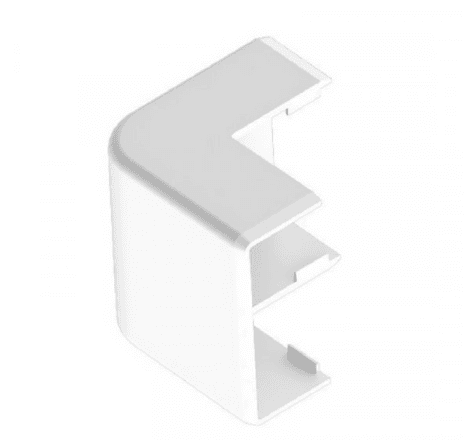 Кут зовнішній Kopos LHD 40x20 White (8636)